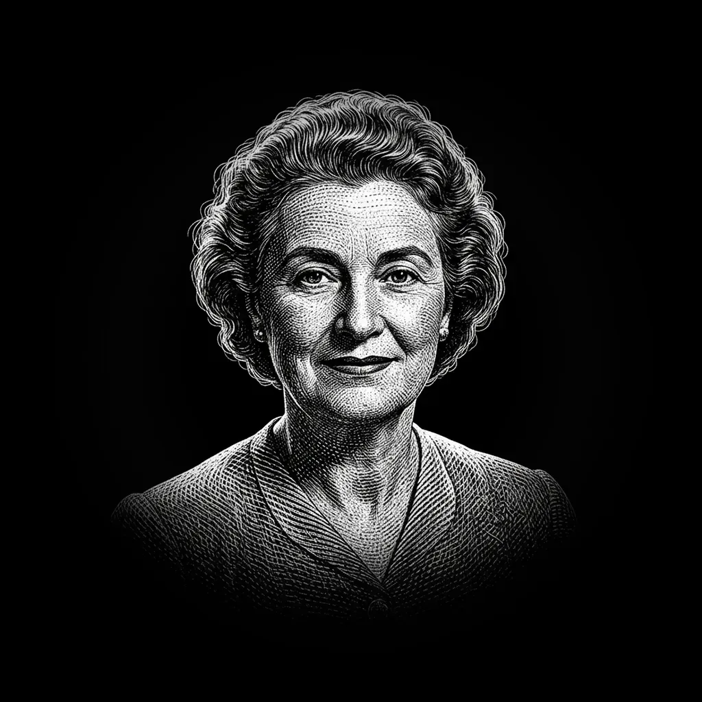 Illustration of Eleanor Roosevelt