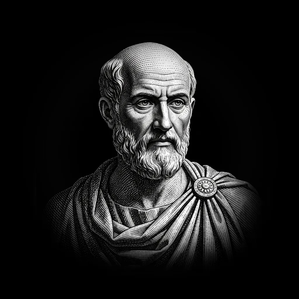 Illustration of Epictetus