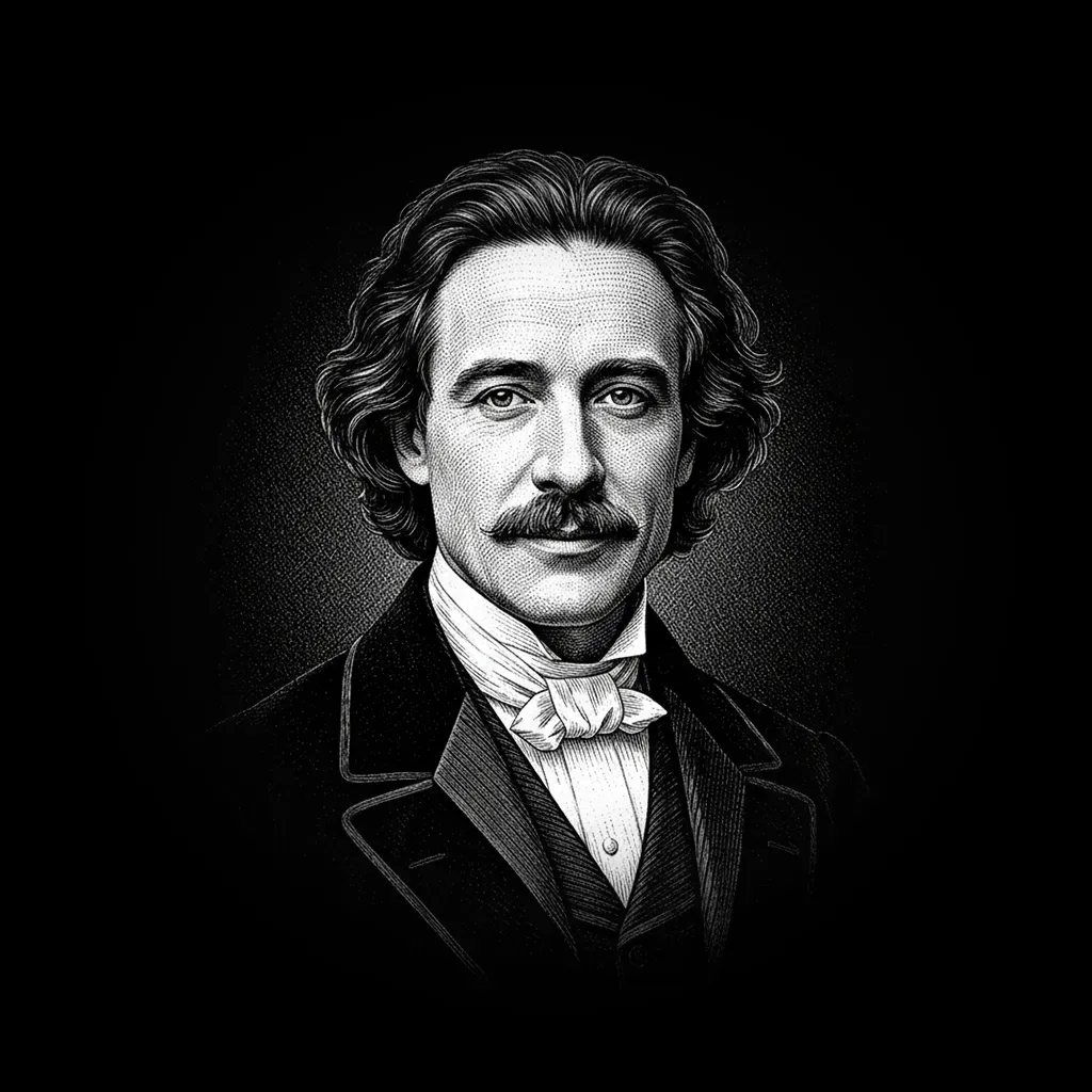 Illustration of Oscar Wilde