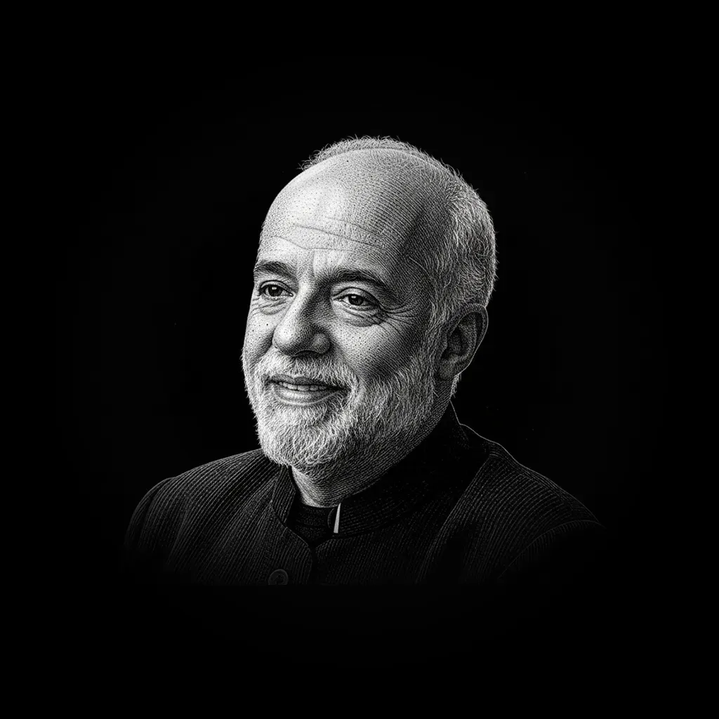 Illustration of Paulo Coelho