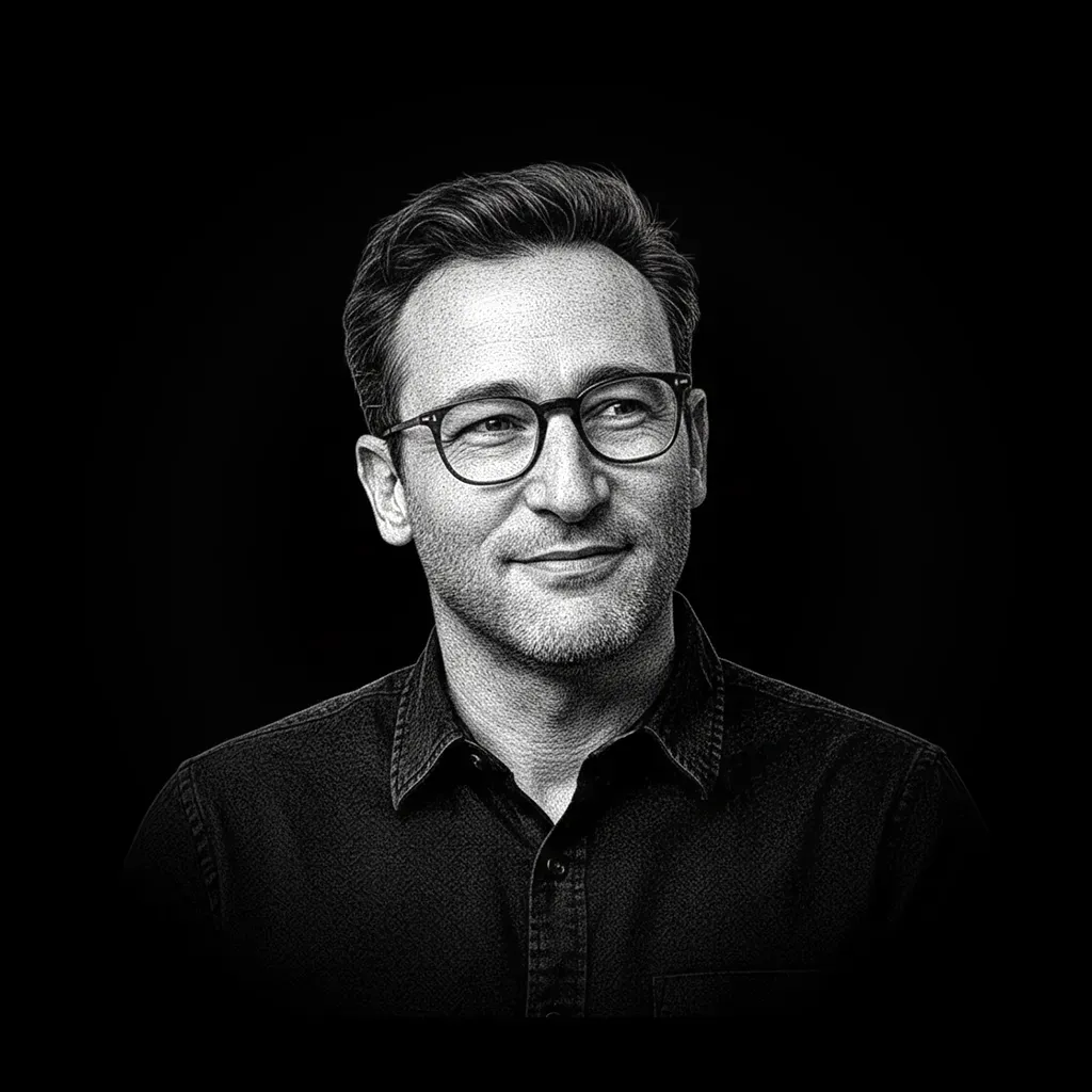 Illustration of Simon Sinek
